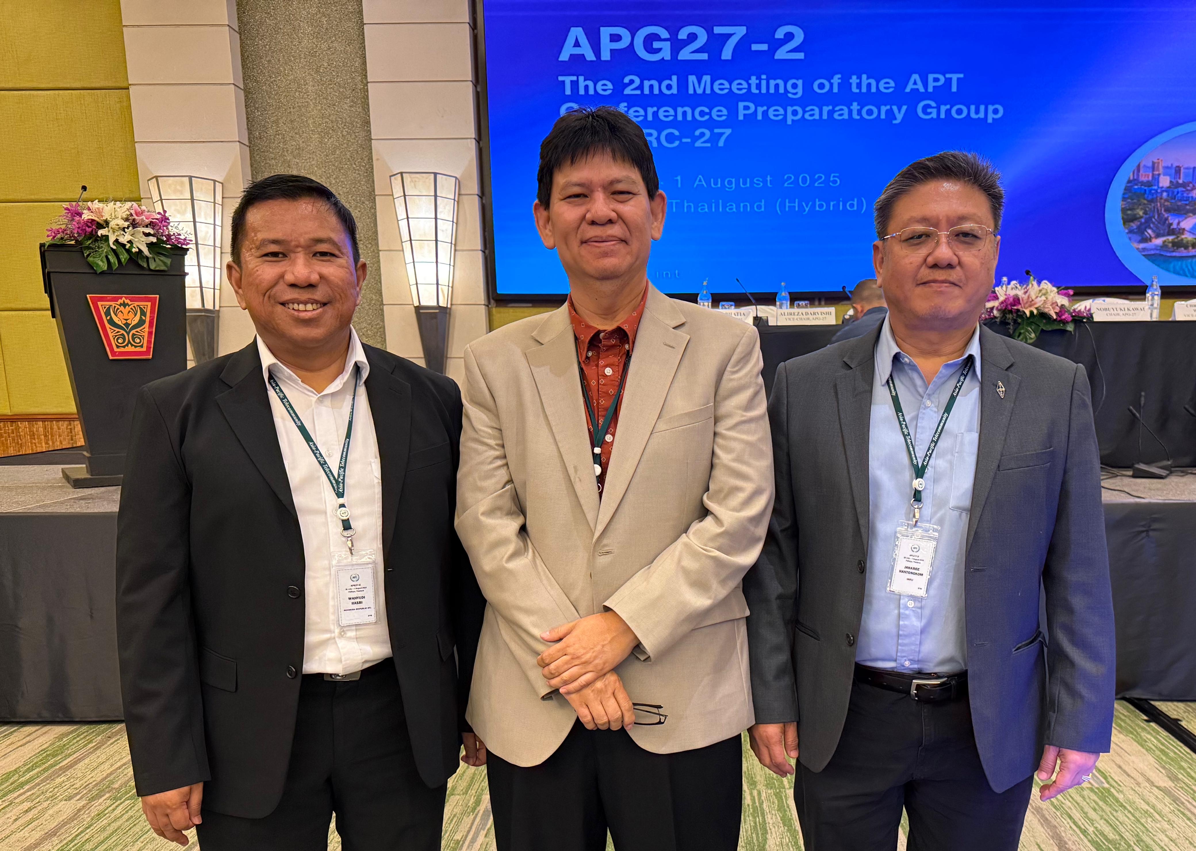 IARU Region 3 Represents Amateur Radio Interests at APG27‑2 in Pattaya, Thailand